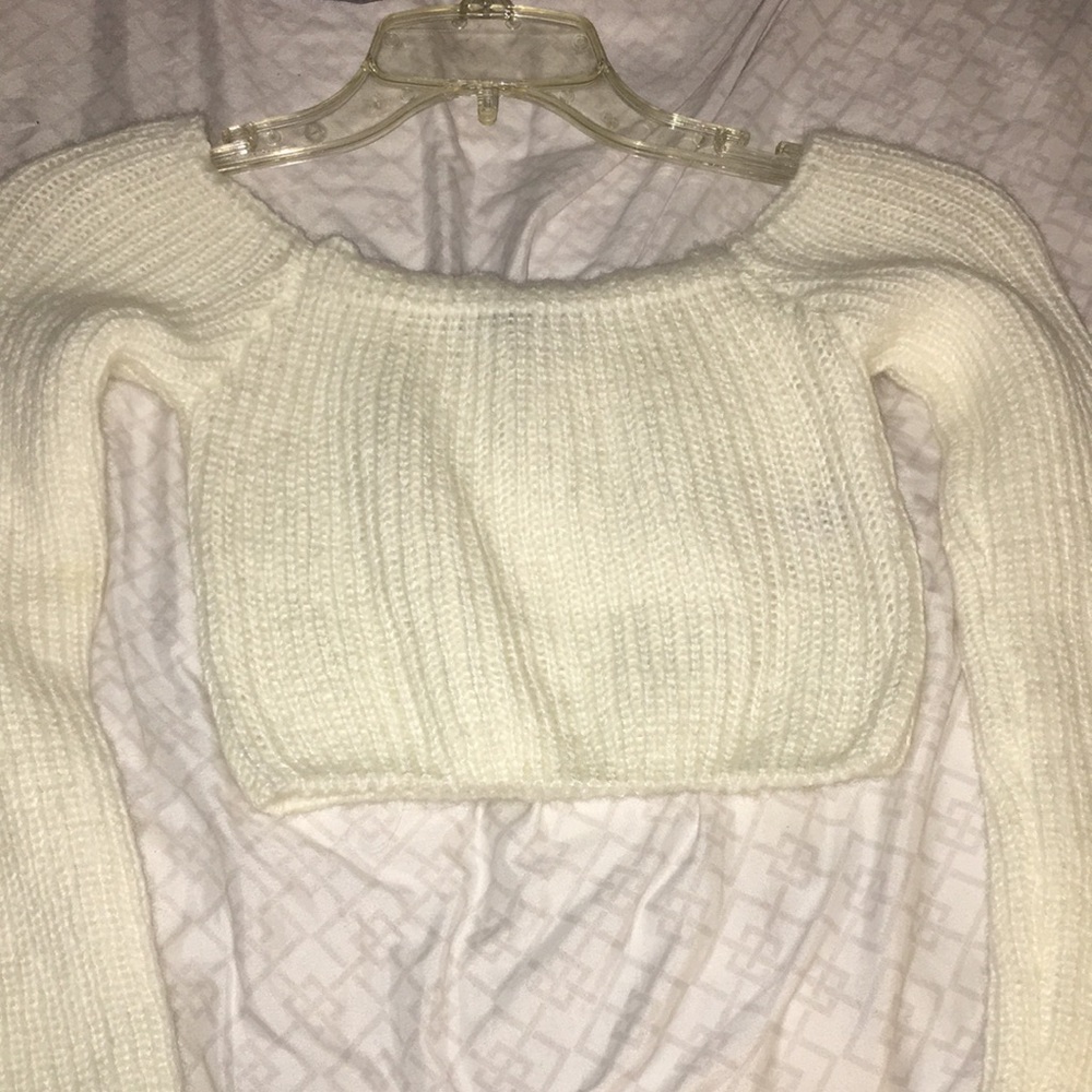 Knit crop top